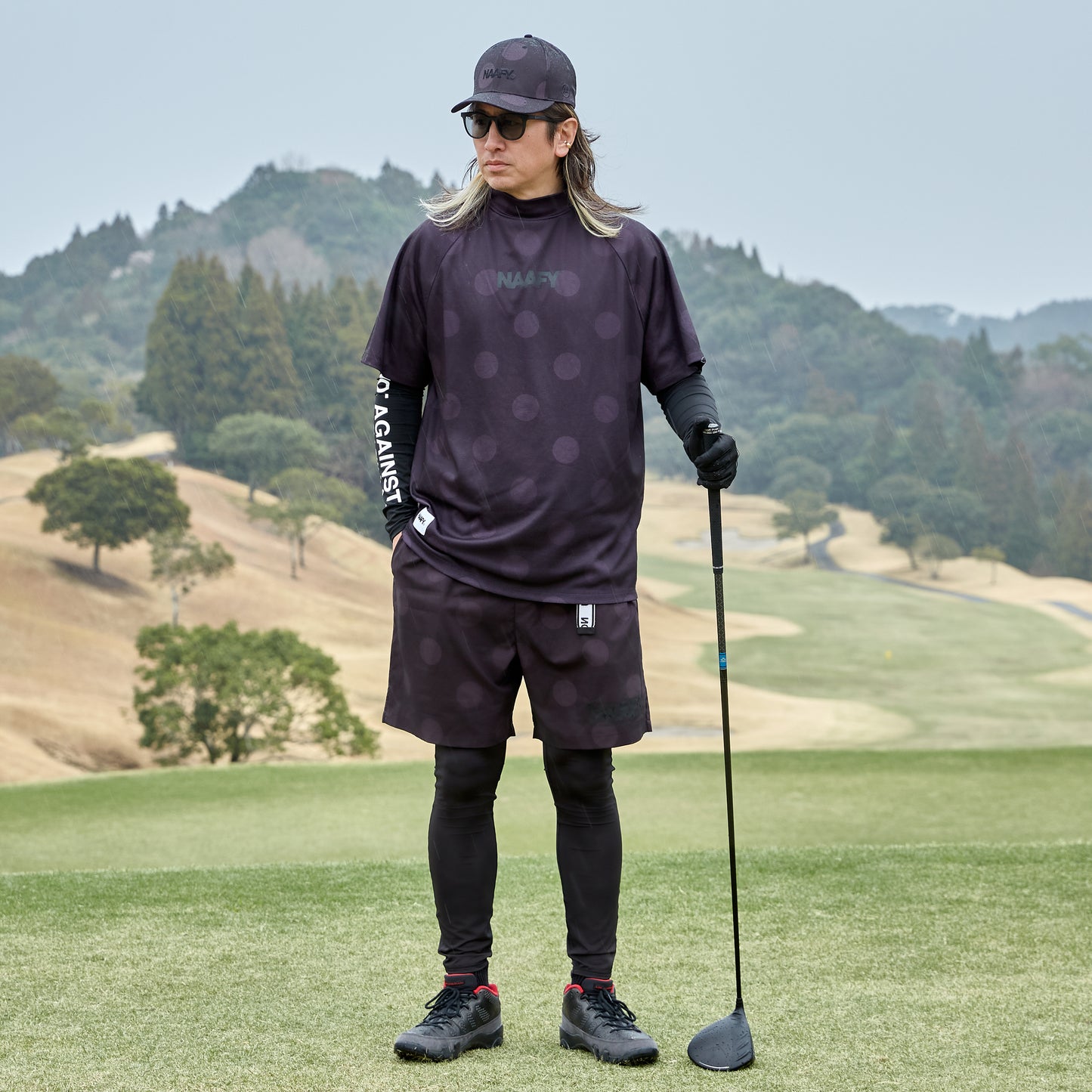 DOT NYLON SHORTS