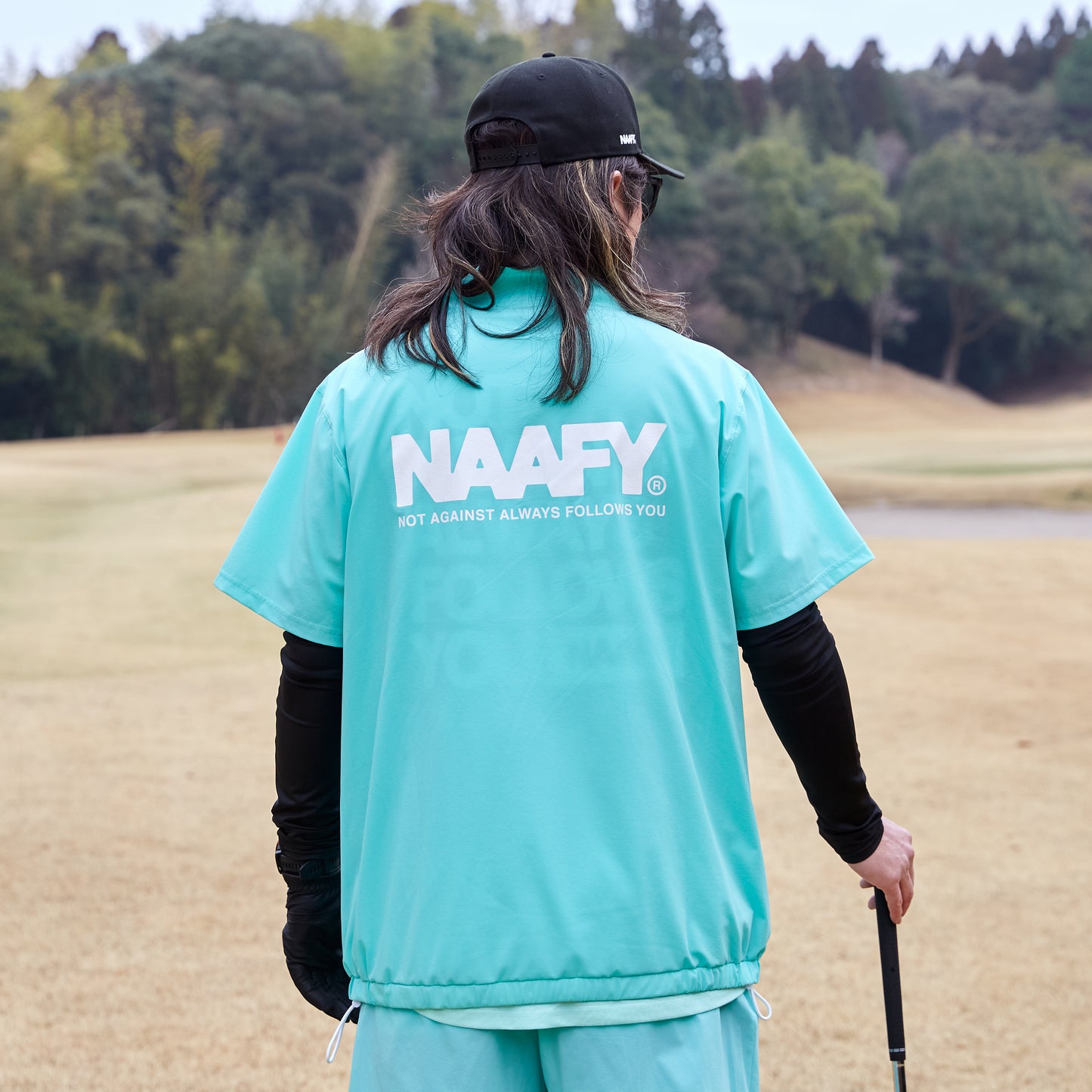 S/S PISTE HALF ZIP - MINT