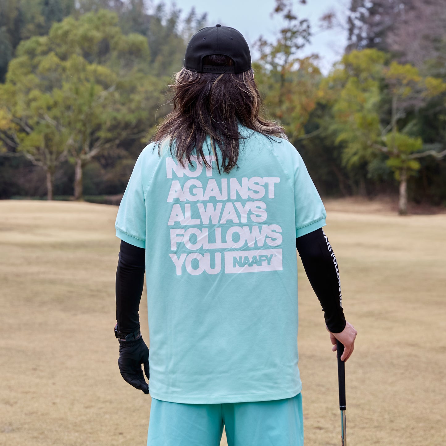 S/S POLO HALF ZIP - MINT
