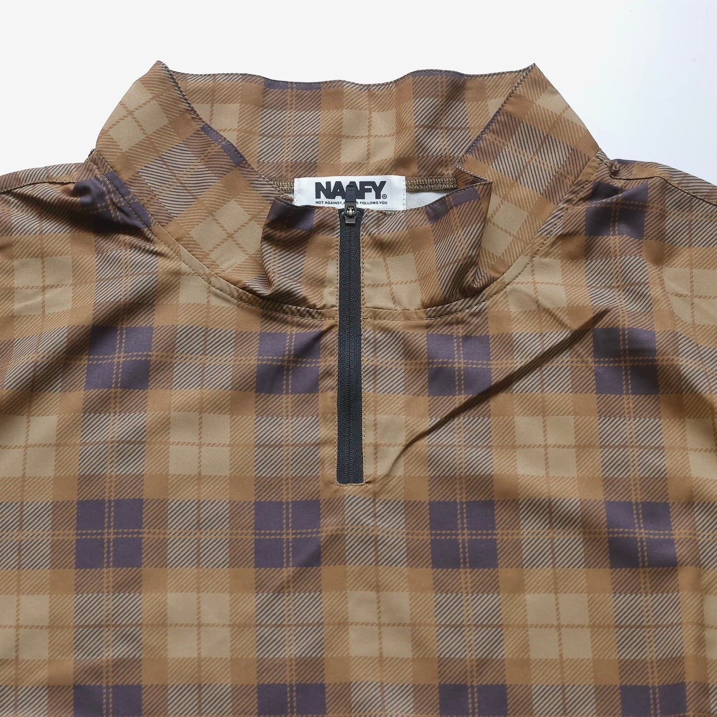 PLAID S/S PISTE HALF ZIP 2