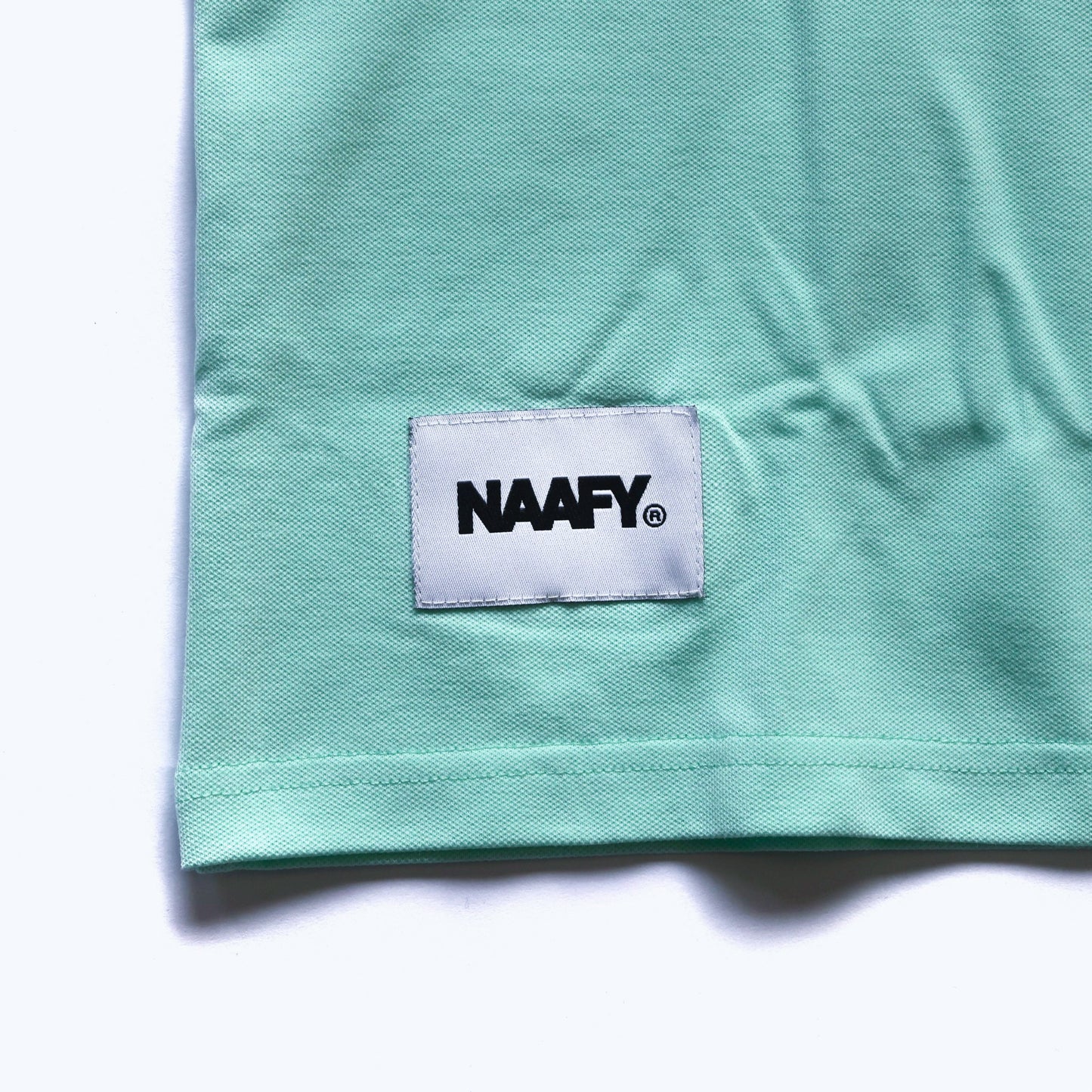 S/S POLO HALF ZIP - MINT