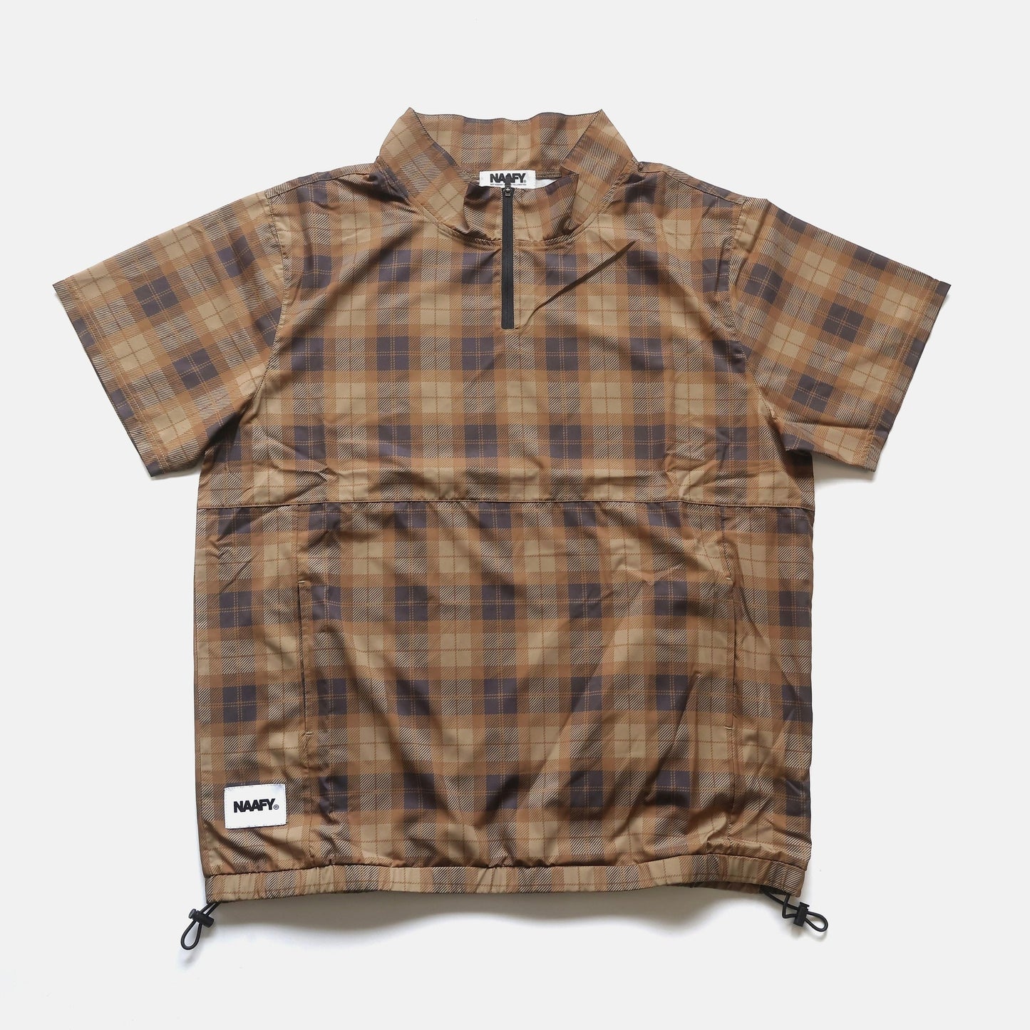 PLAID S/S PISTE HALF ZIP 2