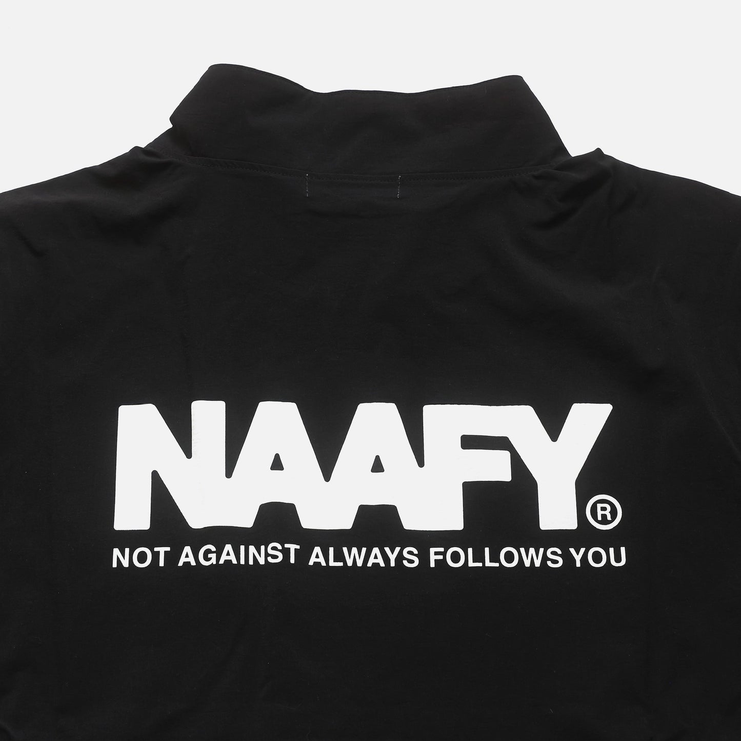 NAAFY Half Zip Short Sleeve Piste Beige Check
