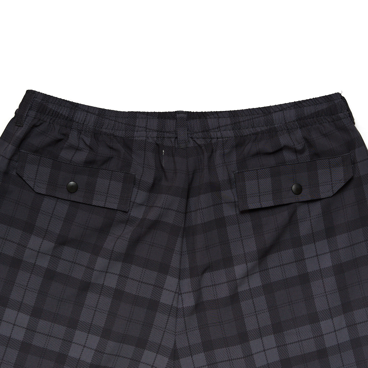 PLAID NYLON SHORTS 2