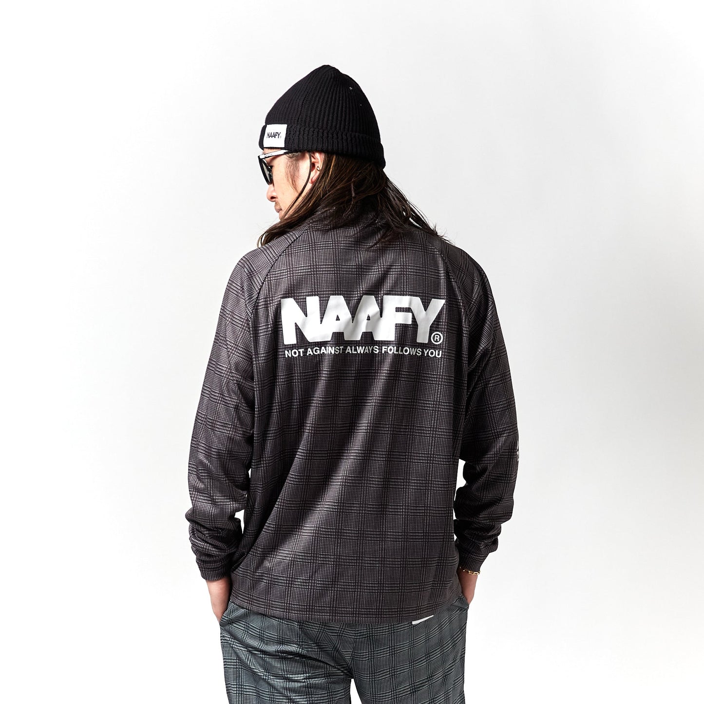 GLEN CHECK L/S MOCKNECK