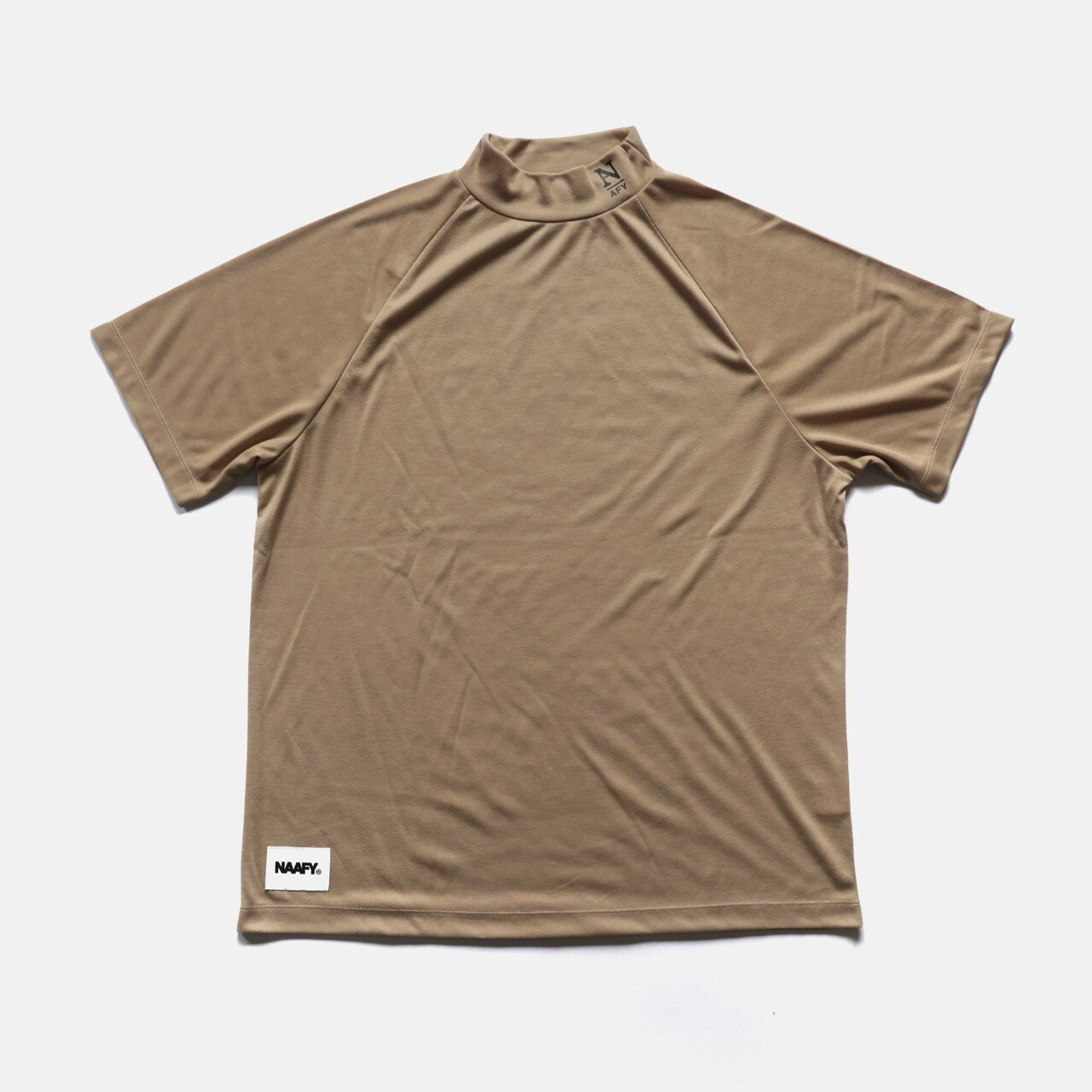 "NAFY" S/S MOCKNECK