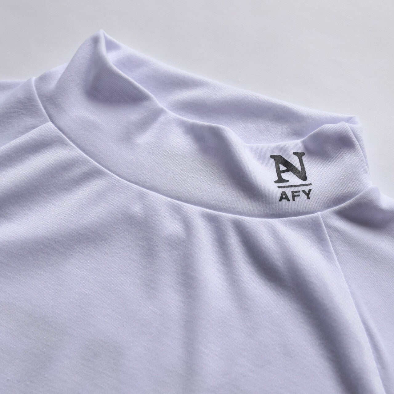 "NAFY" S/S MOCKNECK