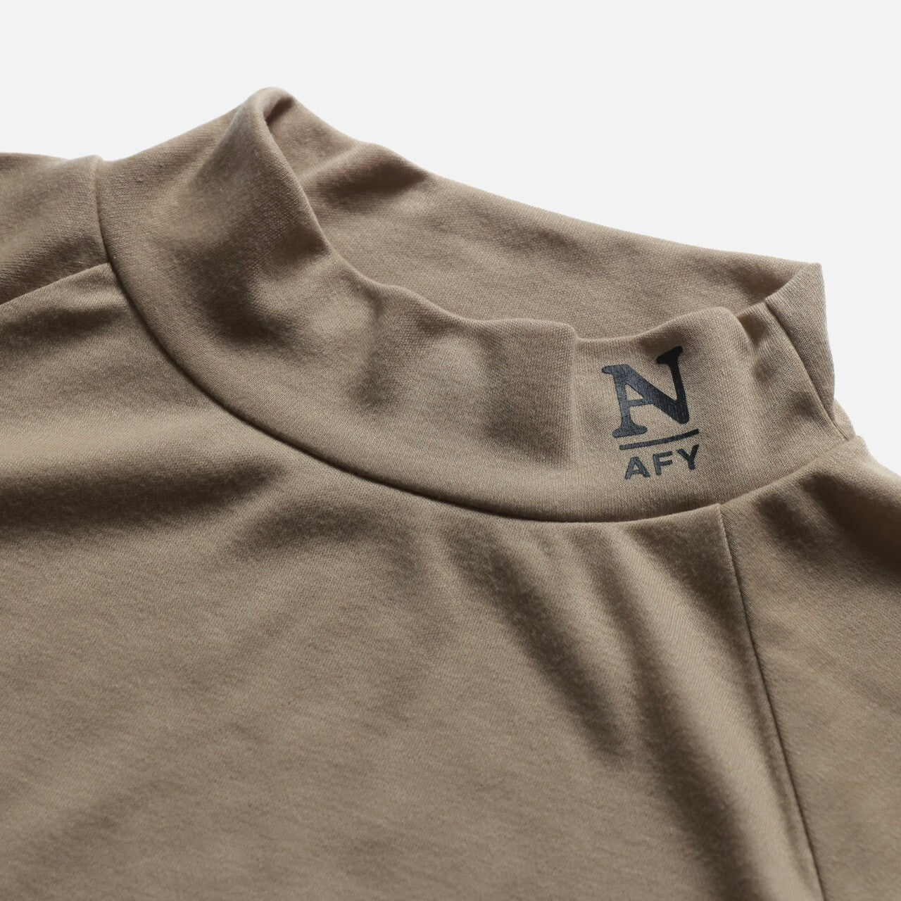 "NAFY" S/S MOCKNECK