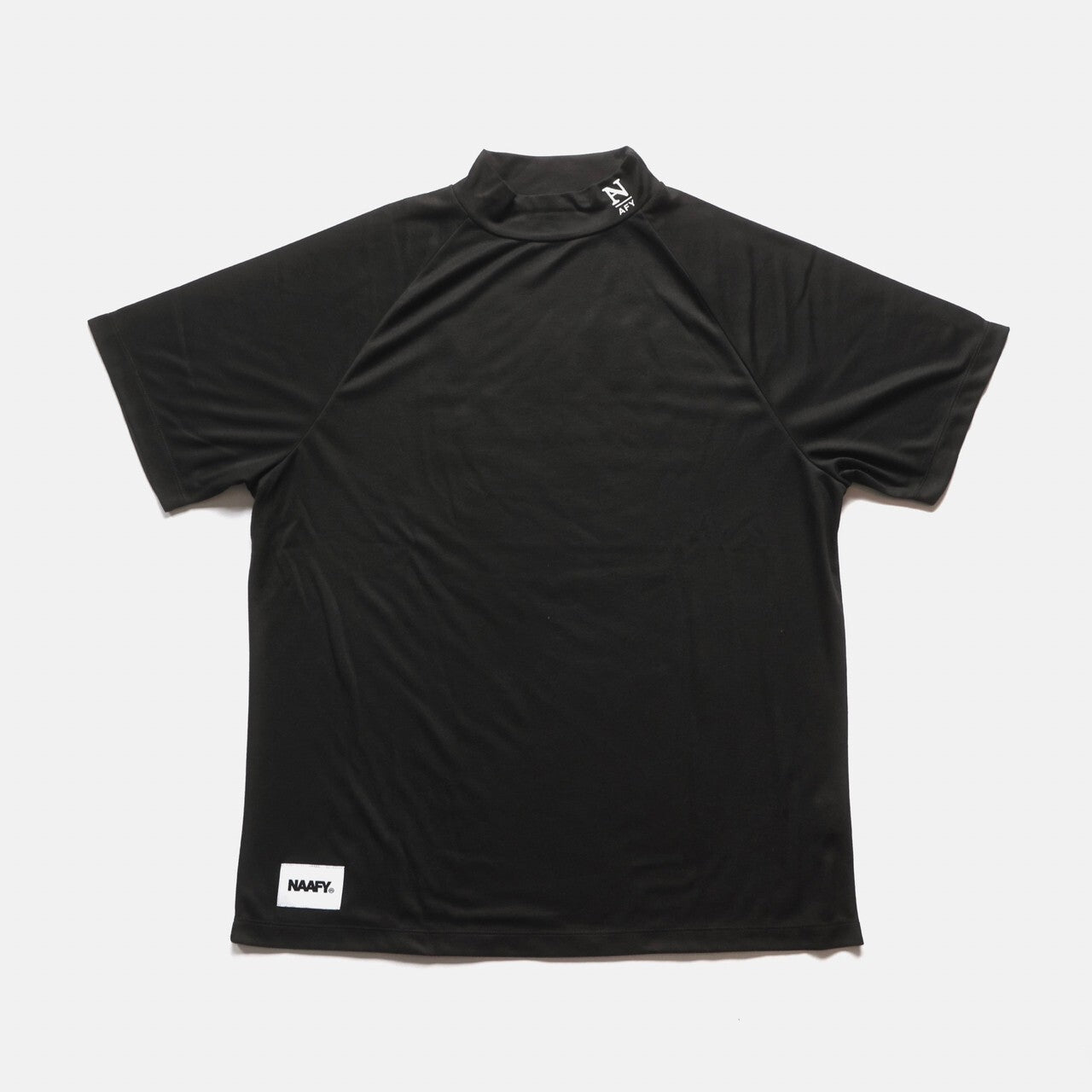 "NAFY" S/S MOCKNECK