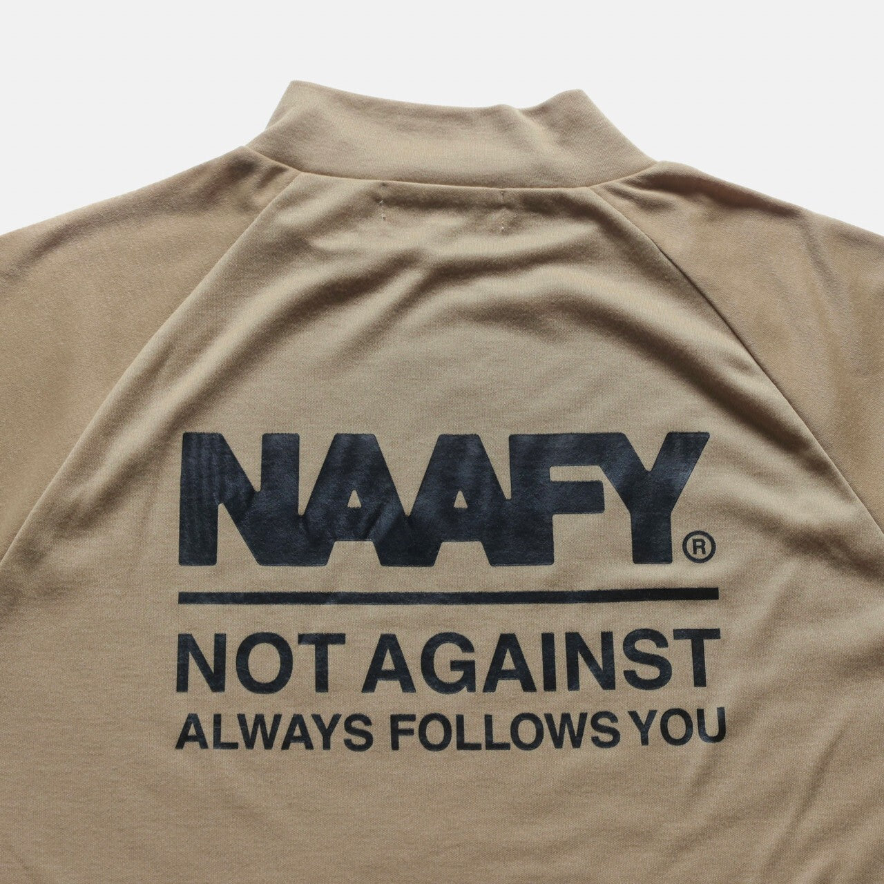 "NAFY" S/S MOCKNECK