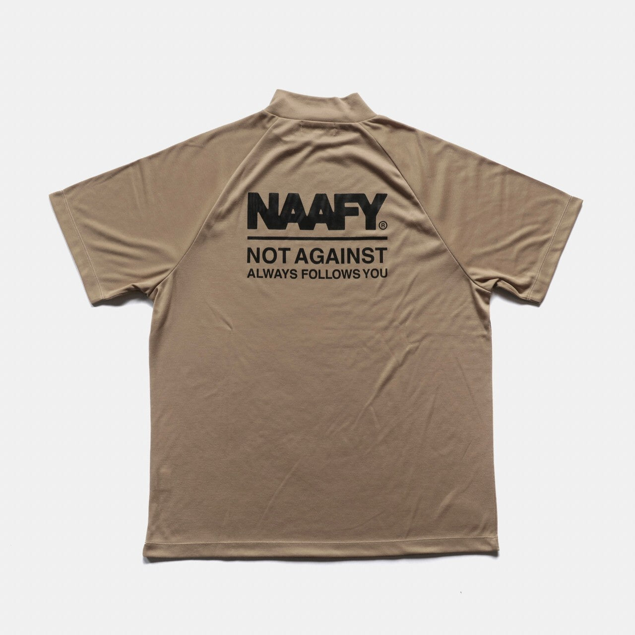 "NAFY" S/S MOCKNECK