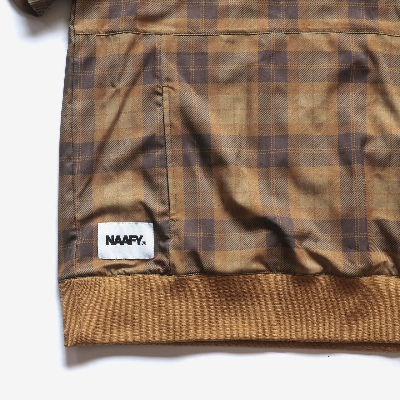 PLAID S/S PISTE HALF ZIP