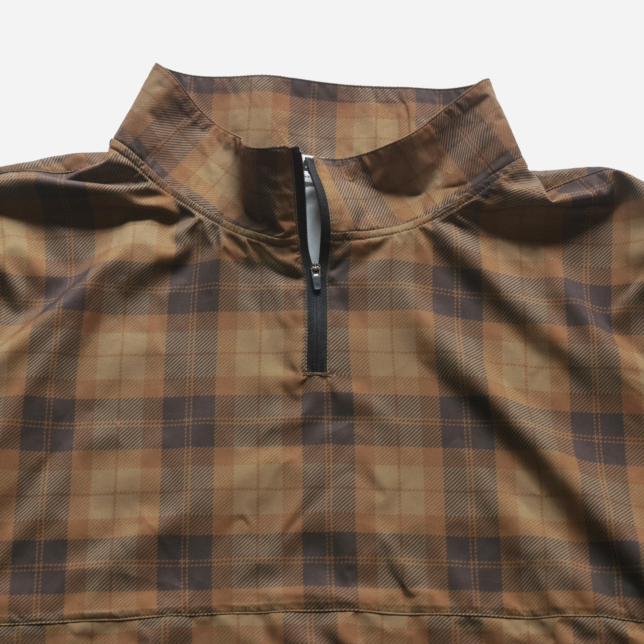 PLAID S/S PISTE HALF ZIP