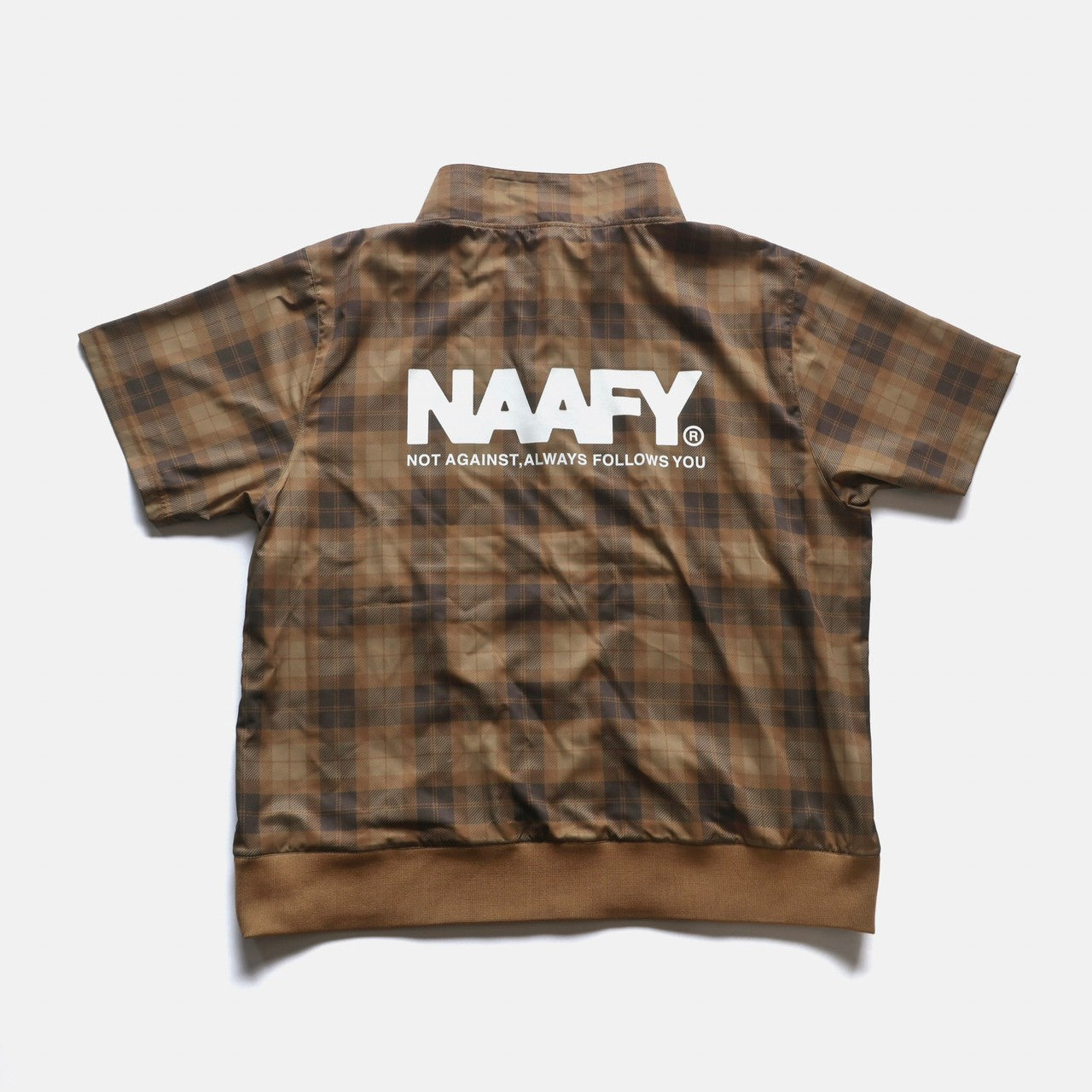 PLAID S/S PISTE HALF ZIP