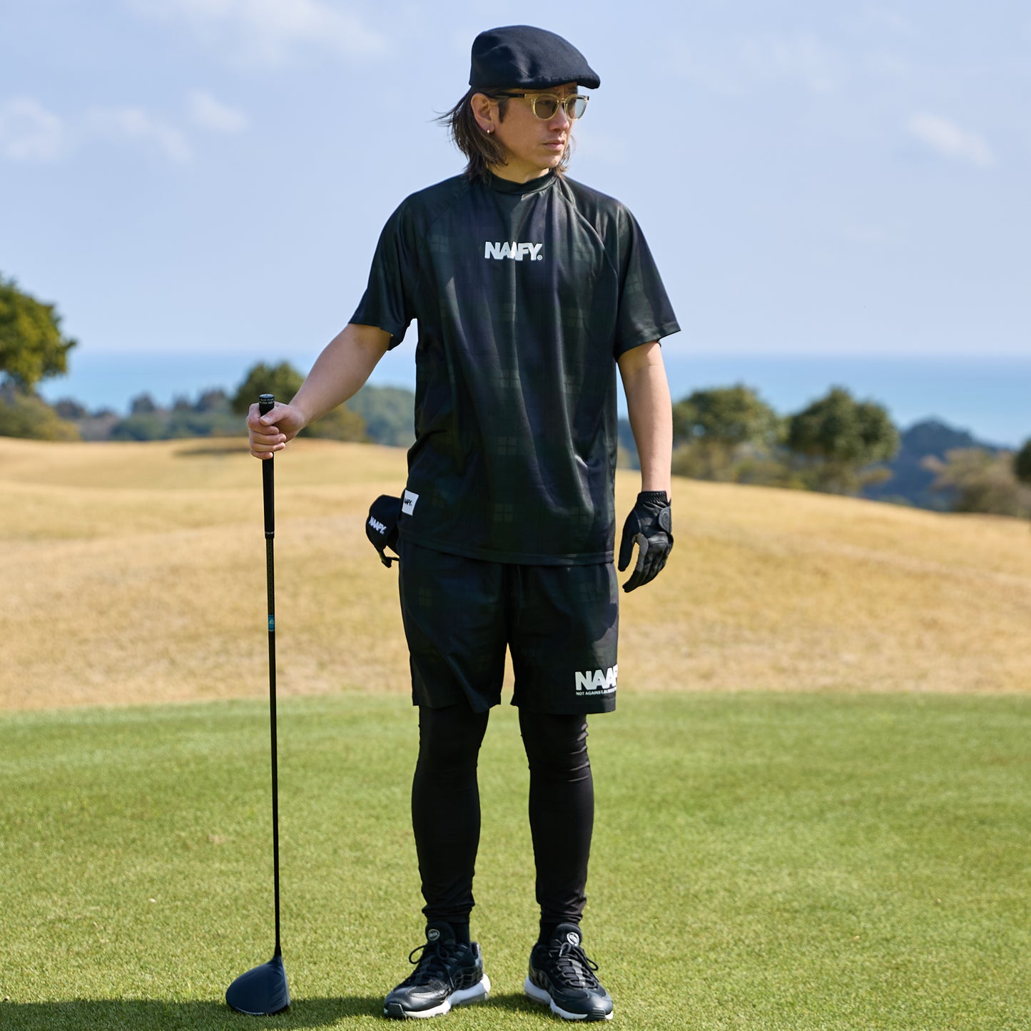 BLACK WATCH NYLON SHORTS