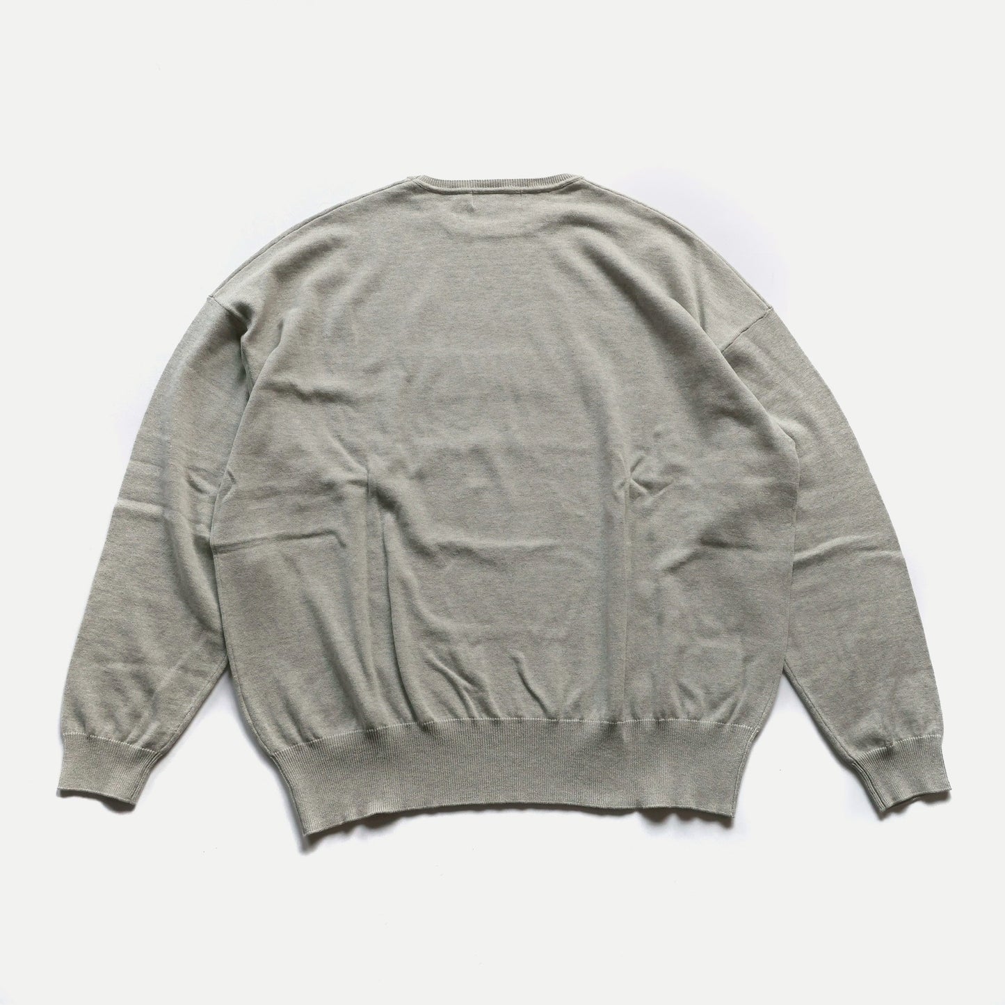 CREWNECK KNIT - GRAY