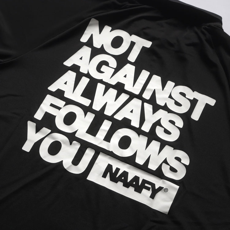 NAAFY Half Zip Short Sleeve Polo Shirt
