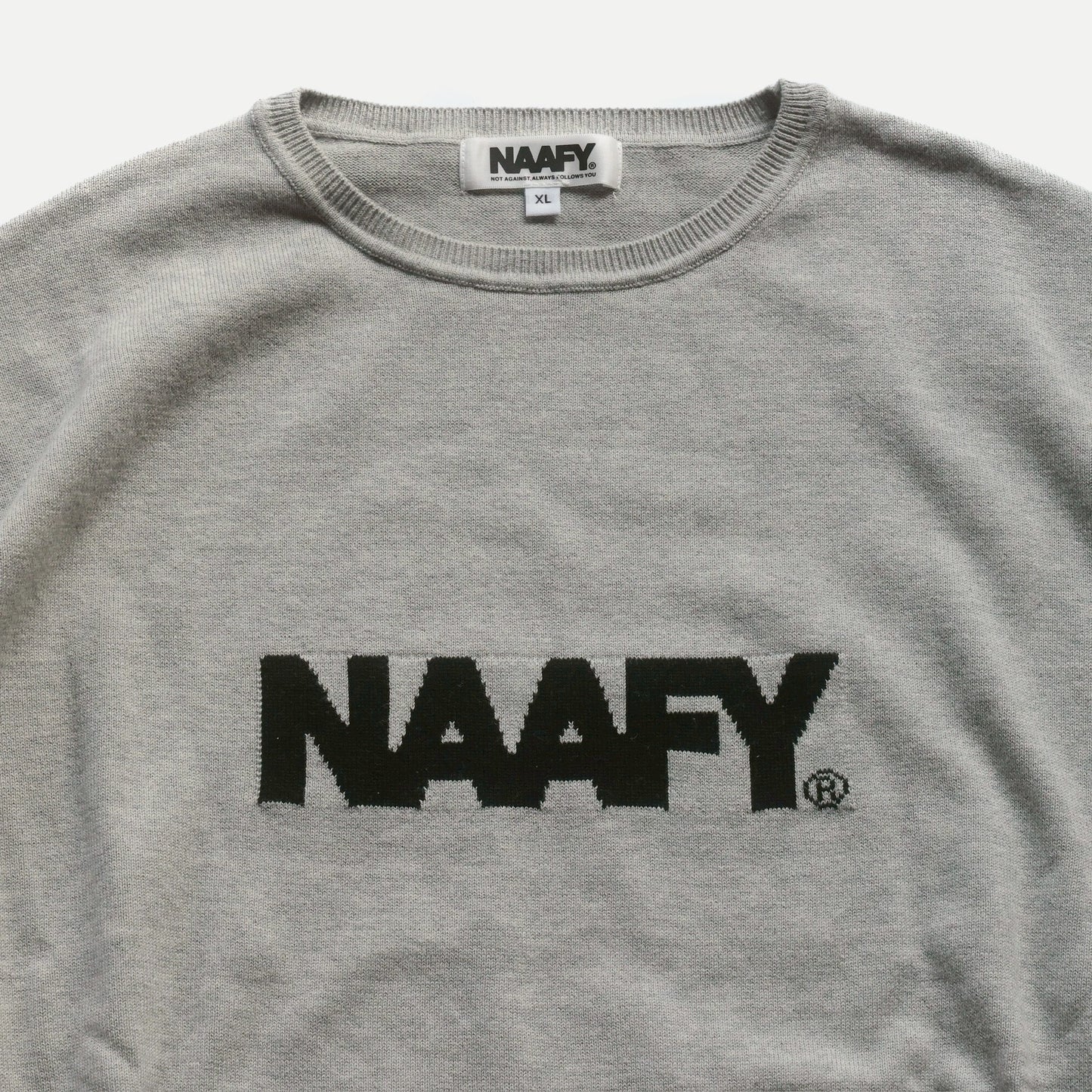 CREWNECK KNIT - GRAY