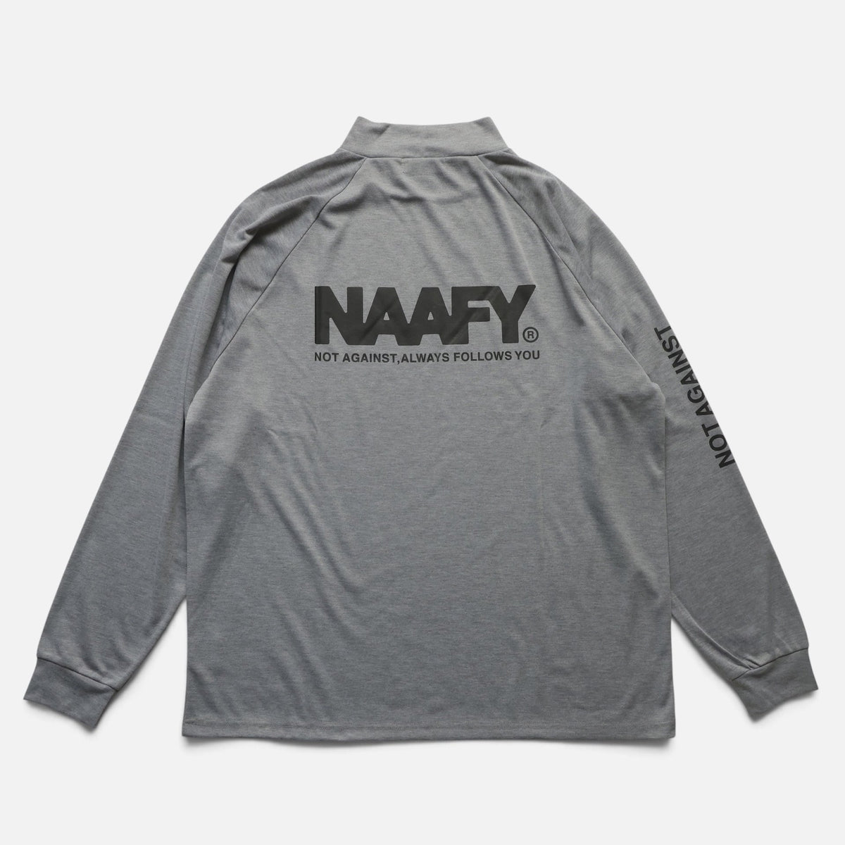 L/S MOCKNECK 2 - GRAY