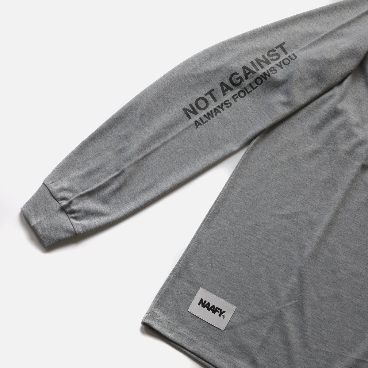 L/S MOCKNECK 2 - GRAY