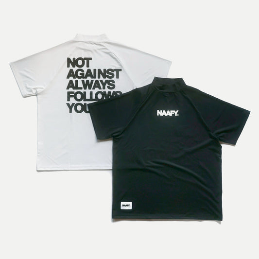 COOLPASS® S/S MOCKNECK PRINTED
