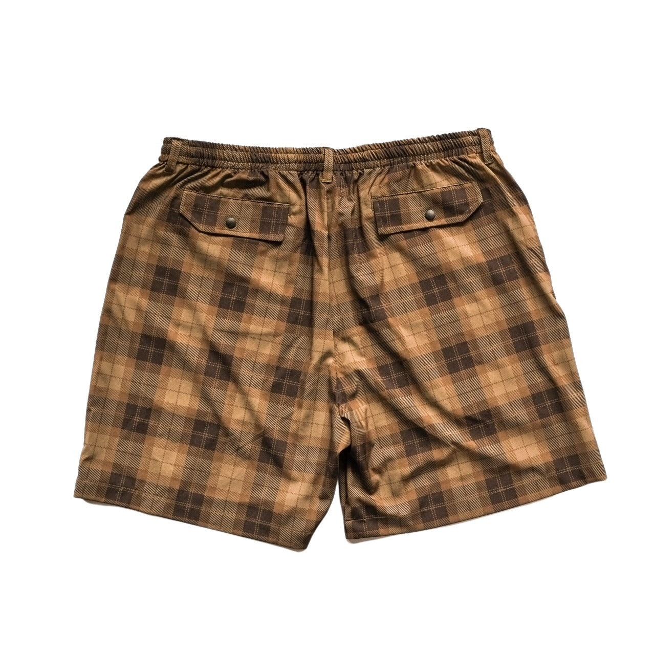 PLAID NYLON SHORTS 2