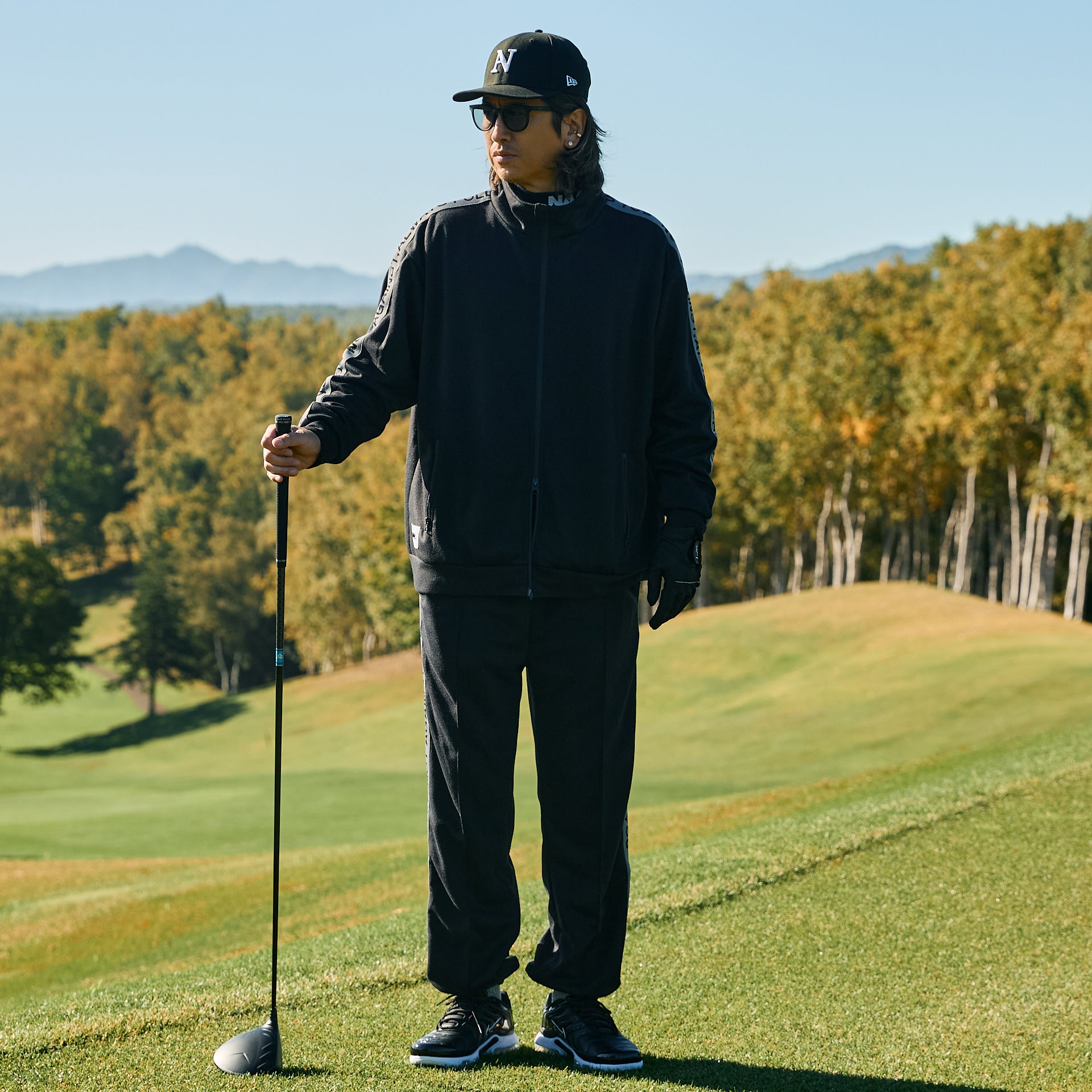 FR2ゴルフ貴重2XLブラックトラックジャケット FR2ゴルフ貴重2XLブラックトラックジャケット FR2ゴルフ貴重2XL