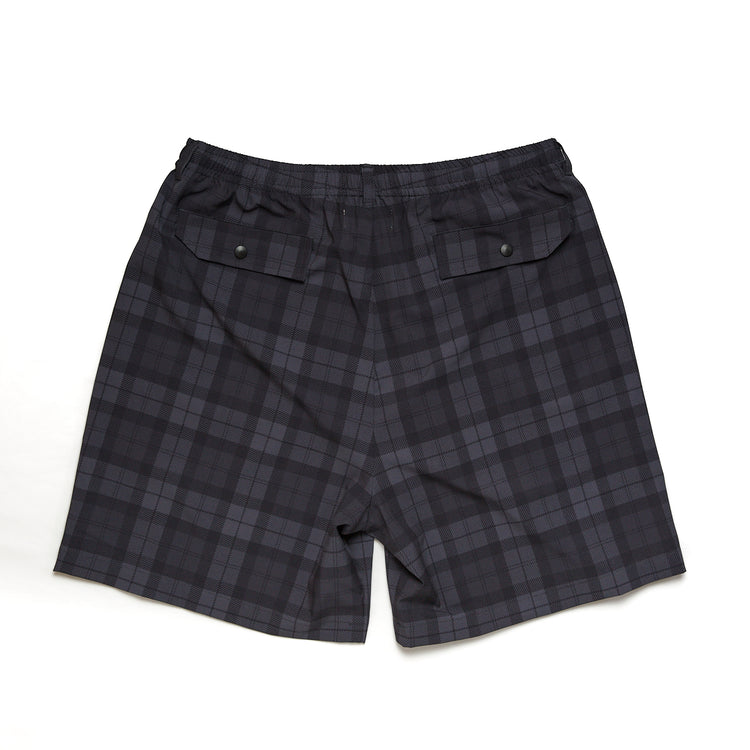 PLAID NYLON SHORTS 2