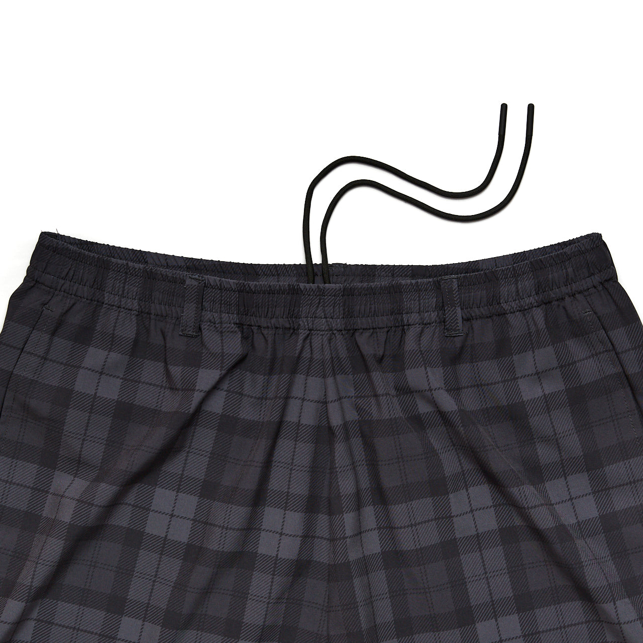 PLAID NYLON SHORTS 2