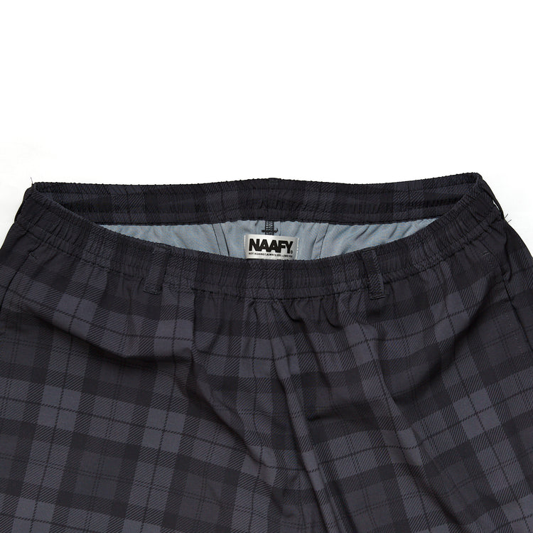 PLAID NYLON SHORTS 2