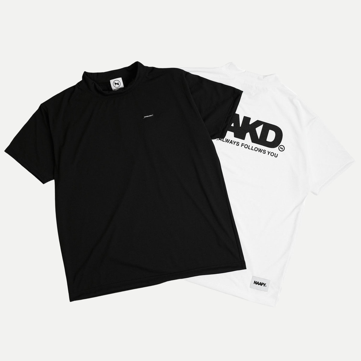 NAKED GOLF® / NAAFY® S/S MOCKNECK