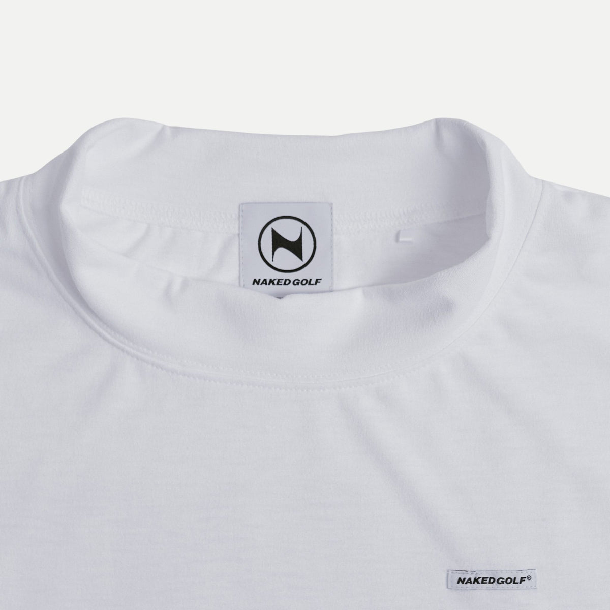NAKED GOLF® / NAAFY® S/S MOCKNECK