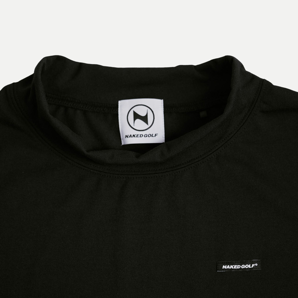 NAKED GOLF® / NAAFY® S/S MOCKNECK