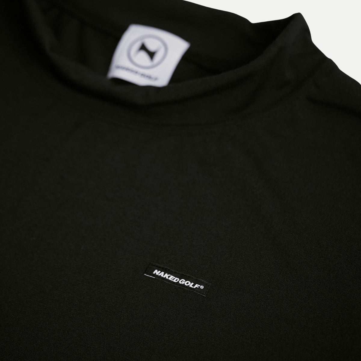 NAKED GOLF® / NAAFY® S/S MOCKNECK