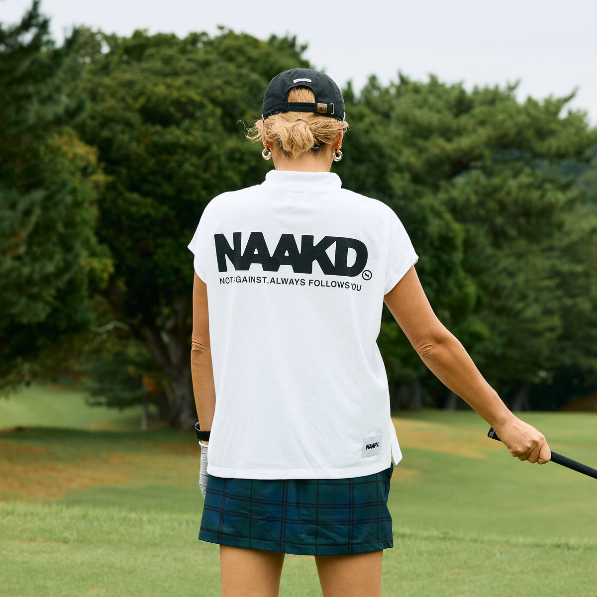 NAKED GOLF® / NAAFY® BLACK WATCH "Ultra Pocket Skirt"