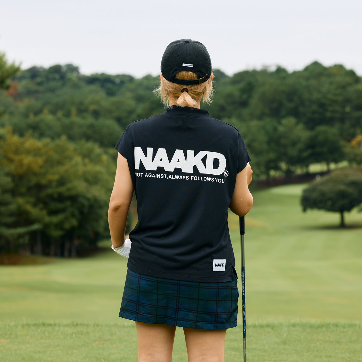 NAKED GOLF® / NAAFY® BLACK WATCH "Ultra Pocket Skirt"