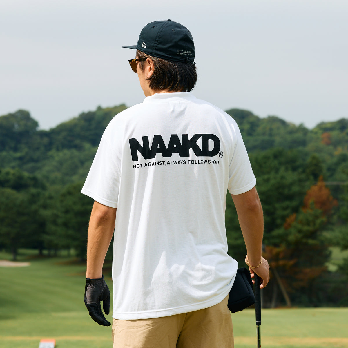 NAKED GOLF® / NAAFY® S/S MOCKNECK